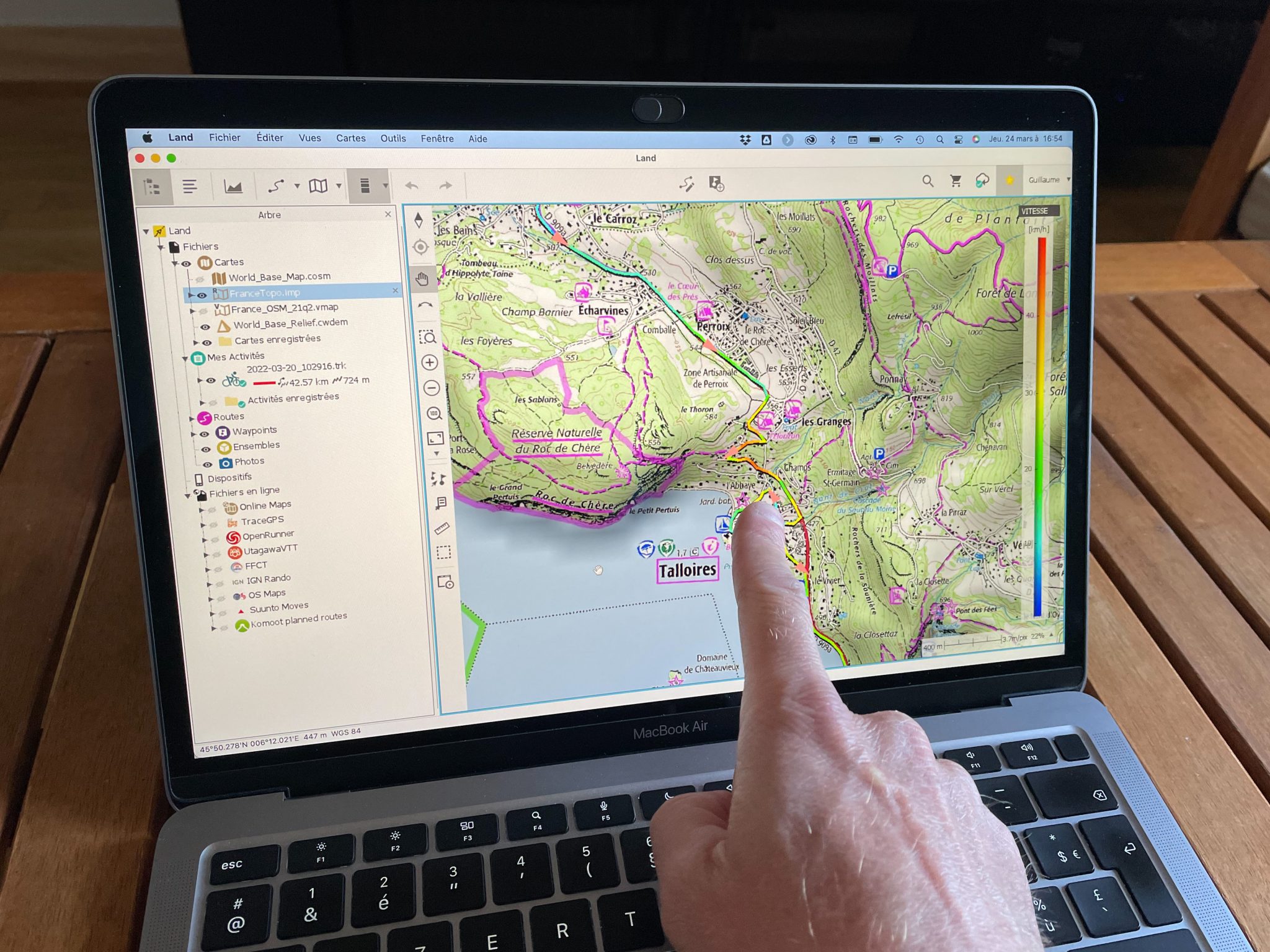 Test logiciel de cartographie TwoNav Land 9