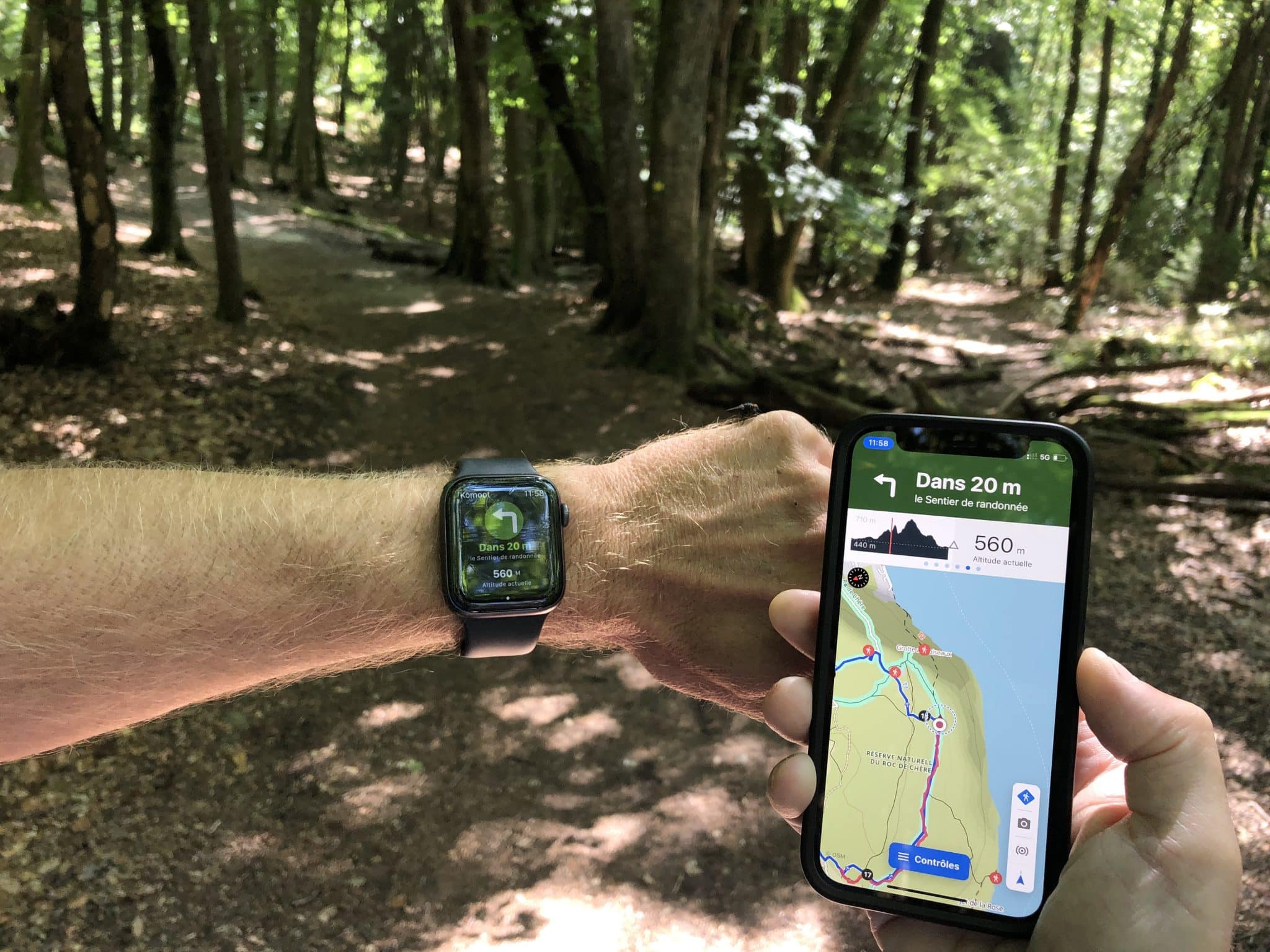 12 applications GPS pour randonner